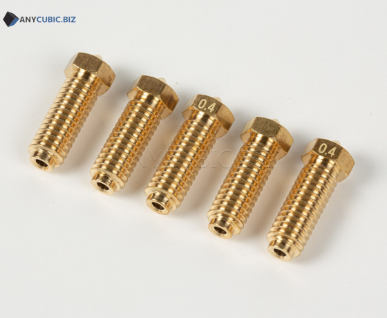 Фото 4 - Насадка латунна 5шт kobra 2 | kobra 2 Plus | kobra 2 Макс