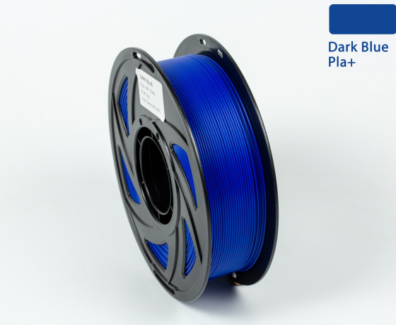 Фото 4 - Темно-синий PLA Plus (ПЛА плюс) пластик филамент для 3D принтера 1кг, 1.75мм, 330м Filament