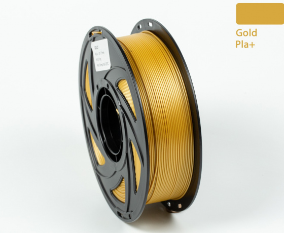 Фото 4 - Золотий PLA Plus (ПЛА плюс) пластик філамент для 3D принтера 1кг, 1.75мм, 330м Filament