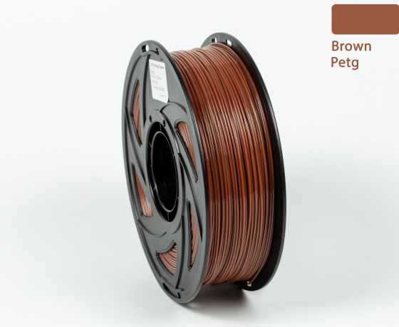 Фото 4 - PETG філамент (пластик) для 3D принтера Коричневий 1кг, 1.75мм, 330м