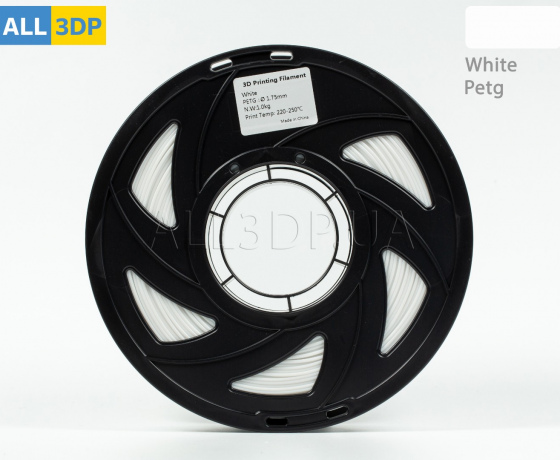 Фото 8 - Белый PETG пластик Tronxy для 3D-принтера 340m | 1 кг | 1,75 мм