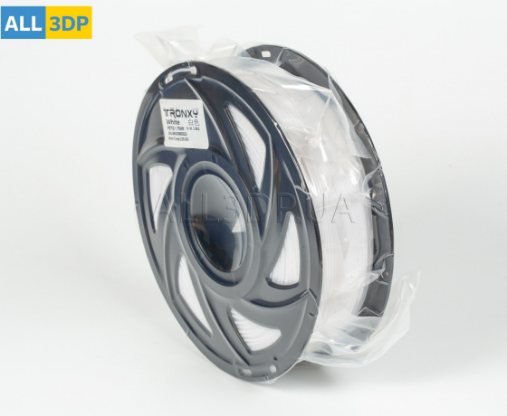 Фото 7 - Белый PETG пластик Tronxy для 3D-принтера 340m | 1 кг | 1,75 мм
