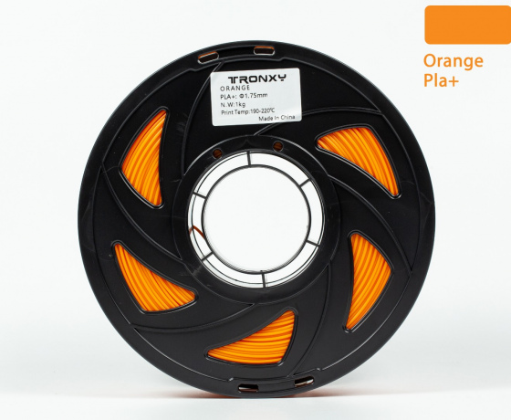 Фото 6 - Оранжевый PLA пластик Tronxy для 3D принтера 340m | 1 кг | 1,75 мм
