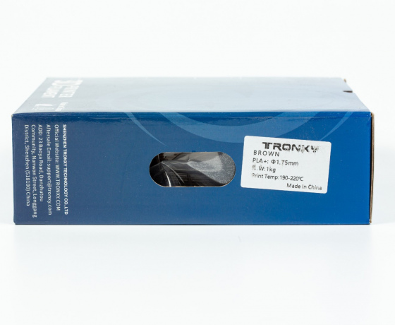 Фото 5 - Коричневый PLA пластик Tronxy для 3D принтера 340m | 1 кг | 1,75 мм