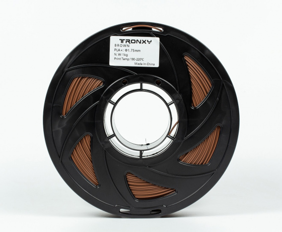 Фото 8 - Коричневый PLA пластик Tronxy для 3D принтера 340m | 1 кг | 1,75 мм