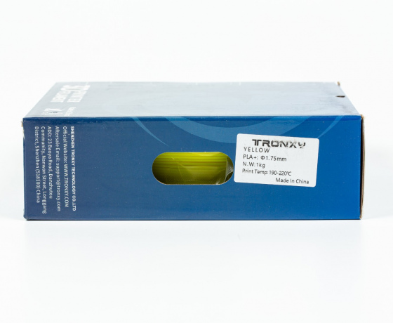 Фото 5 - Жовтий PLA пластик Tronxy для 3D принтера 340m | 1 кг | 1,75 мм