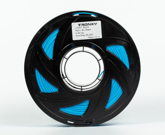 Фото 8 - Світло-блакитний PLA пластик Tronxy для 3D принтера 340m | 1 кг | 1,75 мм