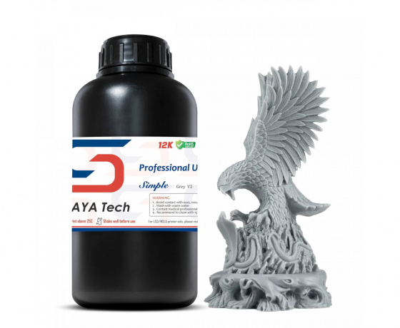 Фото 4 - Siraya Tech Water washable Resin - Simple Grey V2