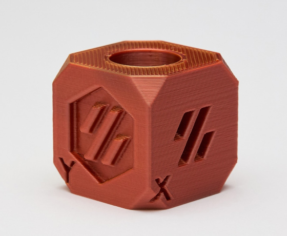 Фото 8 - Золото Мідь Пла Пластик Шовковий | PLA SILK Gold Copper 1кг | 1.75мм | 330м