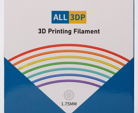 Фото 6 - Серебристый Металлик PETG пластик для 3D принтера PETG Filament Metal Silver 1кг | 1.75мм | 330м