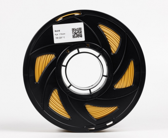 Фото 3 - Золотий PLA 1кг | 1.75мм | 330м