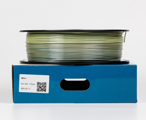 Фото 2 - PLA Шовкова веселка Mini \ PLA Silk rainbow Mini 1кг | 1.75мм | 330м