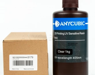 Фотополимерная Базовая смола Прозрачная Anycubic