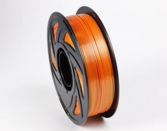 Красный Золотой Пла Пластик Шелковый | PLA SILK Red Gold 1кг 1.75мм | 330м