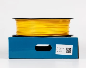 Темно-желтый PLA пластик для 3D принтера Pla Dark Yellow 1кг | 1.75мм | 330м
