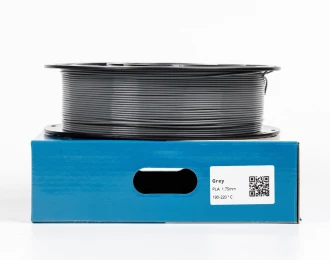 Серый PLA пластик для 3D принтера Pla RAL 7036 Platinum grey 1кг 1.75мм | 330м