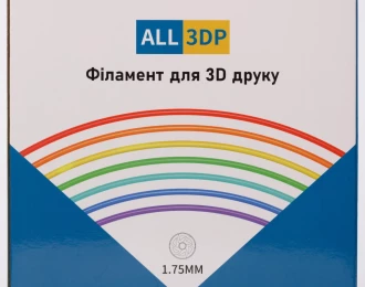 Серебряный PLA пластик для 3D принтера Пла Silver 1кг | 1.75мм | 330м